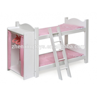 Wooden double designs doll bed, doll cradle