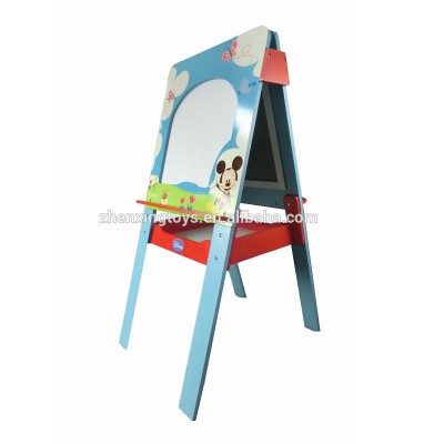 Hot Sell wooden natural color easel painting for kids